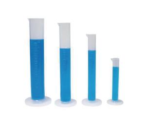 Plastic graduated cylinders set of 4