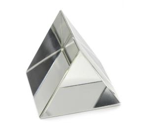 Equilateral glass prism
