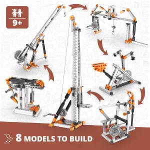 Engino stem mechanics pulley drives