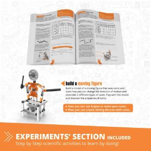 Engino stem mechanics cams/cranks