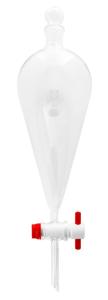 Funnel separatory glass 1000 ml